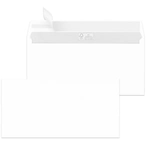 Briefumschlag MAILMEDIA DL, 500 Stück, 100 g/m², weiß