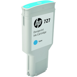 Bläckpatron HP F9J76A 727 cyan