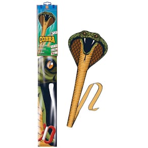 Drachen GÜNTHER Cobra, 69 x 400 cm, inkl. Wickelgriff und Schnur