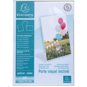 Menyholder EXACOMPTA skrå klar A5