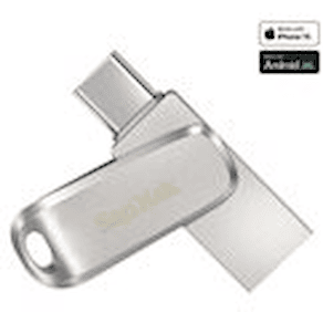 SanDisk Ultra Dual Drive Luxe - USB flash-enhet - 64 GB - USB