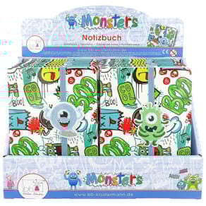 Notizbuch BB Klostermann Monster, sortiert