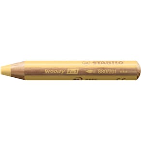 Aquarellfarbstift STABILO woody 3 in 1, pastellgelb