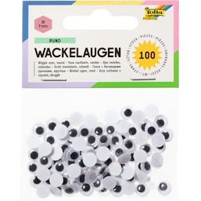 Wackelaugen Folia, 7 mm