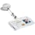 Afrolmechanisme Durable, voor badgehouder met drukknop, chroom