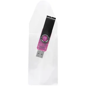USB-ficka självhäftande 10/fp