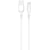 Laddkabel MicroUSB till USB-A 2 m vit