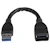 StarTech.com USB 3.0 A-till-A förlängningskabel  15 cm, svart