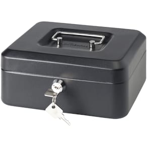 Pengeskrin 200 x 160 x 90 mm sort