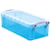 Opbergdoos Really Useful Box 0,9 liter, transparant helblauw