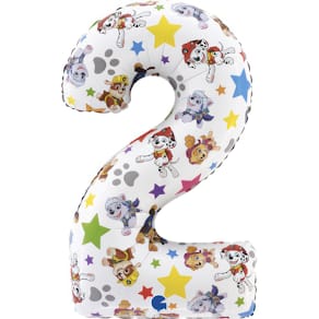 Folienballon GRABO Paw Patrol Zahl 2, bunt, 66 cm