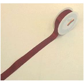 Satinband GOLDINA, 25 mm x 25 m, weinrot