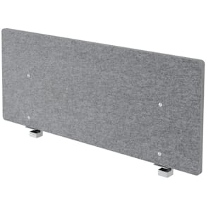 Trennwand HAMMERBACHER ARW12, Akustik, grau-meliert, 119,5 x 2,7/