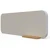 Bordsskärm & Skrivtavla Mood Fabric Table, 1000x350mm, Grå