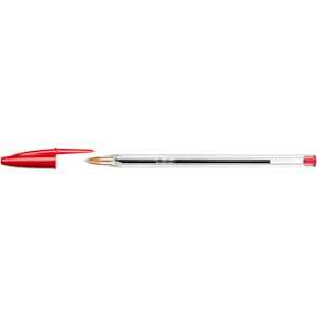 Bläckkulpenna BIC Cristal Medium Röd, 1.0mm, 50st