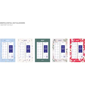 Kalender Brepols week omleg op schild, Fantasy, 2026