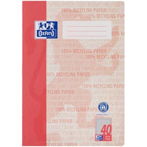 Schreibheft Oxford OPTIK PAPER, A4, 16 Blatt, Lineatur 40, kari. 