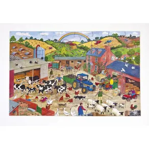 Golvpussel Bondgård, 60x40cm