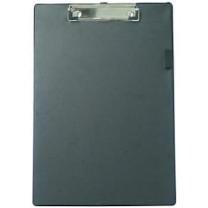 Skrivplatta enkel A4 PVC svart