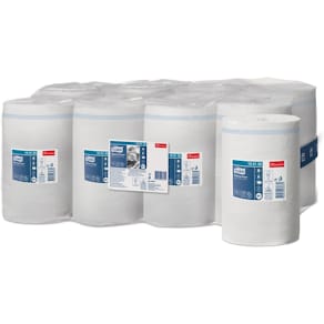 Poetspapier Tork Mini Centerfeed, 1-laags, systeem M1, pak van 11 rollen