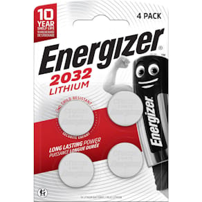 Batteri ENERGIZER Lithium CR2032 4/fp