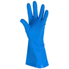 Kemihandsker nitril, blå str. S, 1 par