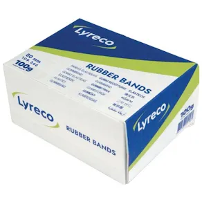 Gummiband LYRECO 80x2mm nr18 100g 250/fp
