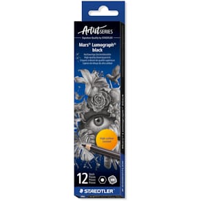 Bleistift STAEDTLER Mars Lumograph, HB, schwarz, gespitzt