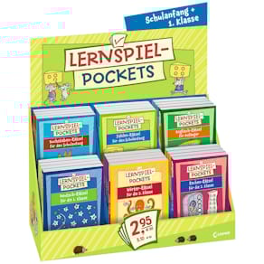 Lernspiel-Block LOEWE Lernspiel-Pockets, ab 5 Jahren, 160 Seiten,