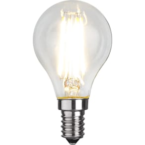 LED-lampa STAR T E14 4W Klot Clear