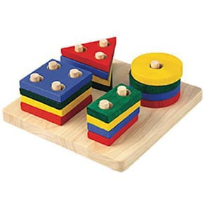 Geometrisk Sorteringsbräda PlanToys