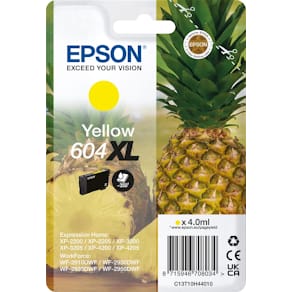 Inktcartridge Epson 604 XL, 350 pagina's, OEM C13T10H44010, geel