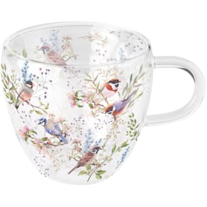 Teeglas Ambiente Frühjahr Fleißige Vögel, 0,2 l