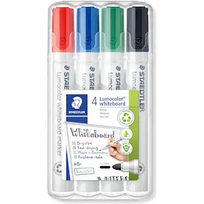 Whiteboardpenna LUMOCOLOR 351 rund 4/fp
