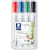Whiteboardpenna LUMOCOLOR 351 rund 4/fp