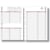 Kalendereinlage Bind A5, 1 Tag/1 Seite