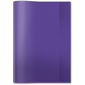 Heftschoner HERMA A4, transparent/violett