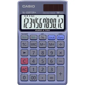 Casio räknare SL-320TER+