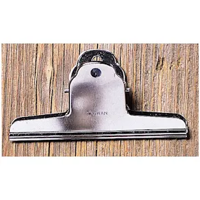 Pappersklämma, med fjäder, 114mm, 12st