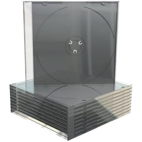 CD-Hüllen MediaRange Slim, 50 St., schwarz
