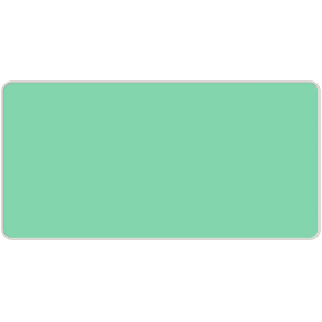 Lintex FRAME Glastavla, SILK-GLASS®, 2000 × 1000 × 50 mm, Free