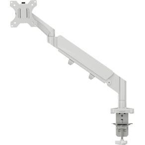 Monitorarm Leitz Ergo, ruimtebesparend, enkel, lichtgrijs
