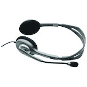 Logitech Stereo Headset H110 - Headset - på örat