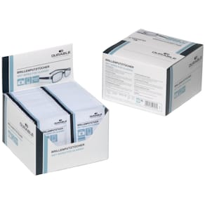 Brillenputztuch Durable 50BT, zu 2 Tüchern