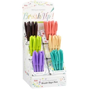 Kalligrafie-Stift Pentel Brush Sign Pen SES15, sortiert