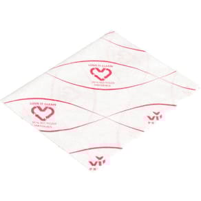 Städduk VILEDA Micron engångs röd 100/fp