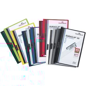 Klemmmappe Durable Duraclip Original 30, A4, sortiert