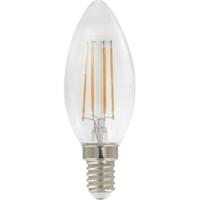 LED Kron E14 3-stegs dimbar filament