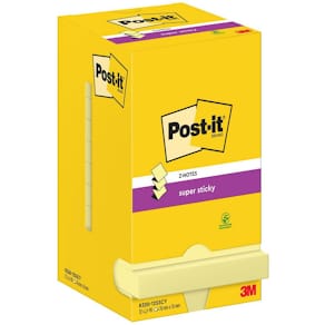 Notes POST-IT SS Z-block 76x76mm gul
