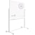 Whiteboard Smit Visual, emaille en aluminium, magnetisch, 150 x  